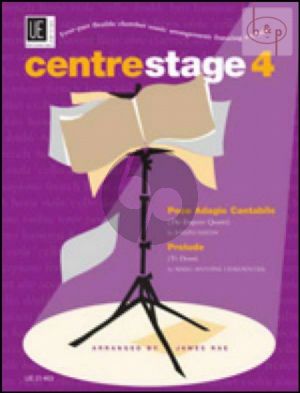 Centre Stage 4 (4 Part Flexible Chamber Music Arrangements Featuring a Soloist) (Score/Parts)
