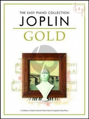Joplin Gold easy piano collection book-CD (Jenni Wheeler)