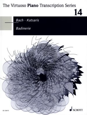 Bach Badinerie (from Orchestral Suite B-minor BWV 1067) for Piano Solo by Cyprien Katsaris (Arrangement "En Forme de Burlesque") (grade 6)