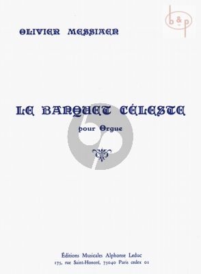 Messiaen Le Banquet Celeste Orgue