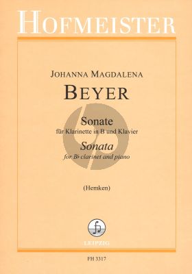 Beyer Sonata for Clarinet-Piano (edited by V.Hemken) (interm.-adv.)