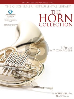 Album The Horn Collection Intermediate to Advanced Level for Horn-Piano Book with Audio Online