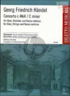 Concerto c-minor Oboe-Strings-Bc