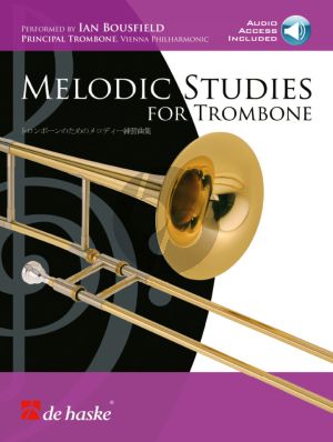 Moren Melodic Studies for Trombone (Book with Audio online) (interm.-adv.)