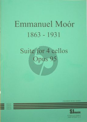 Moor Suite Op. 95 4 Violoncellos (Score/Parts)
