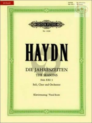 Die Jahreszeiten Hob.XXI:3 (Vocal Score) (dt./engl.)