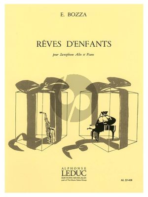 Bozza  Reves d'Enfants Saxophone Alto et Piano