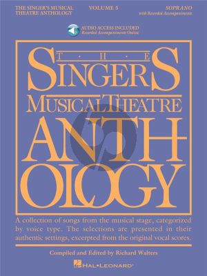 Singers Musical Theatre Anthology Vol.5 Soprano (Bk- 2 CD's) (compiled by Richard Walters)