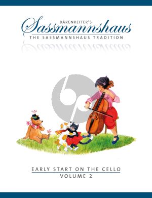 Sassmannshaus Early Start on the Cello Vol.2 - A Cello Method for Children