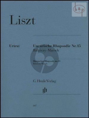 Ungarische Rhapsodie No.15 (Rakoczi Marsch) (edited by Ernst Herttrich)