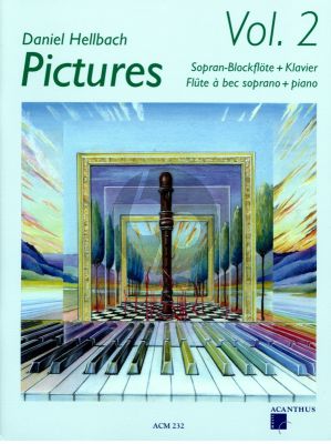 Hellbach Pictures Vol.2 Sopranblockflöte und Klavier Buch mit Cd