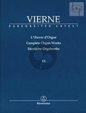 Symphonie No.6 Op.59 (1930) (Samtliche Orgelwerke Vol.6)
