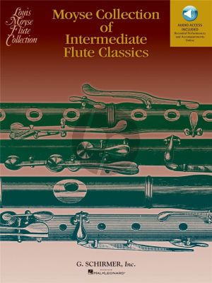 Collection of Intermediate Flute Classics Flute and Piano