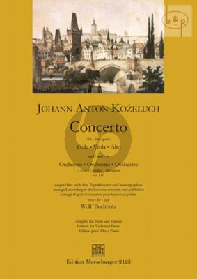 Concerto C-major Op.110 (Viola-Orch.) (orig. Bassoon)