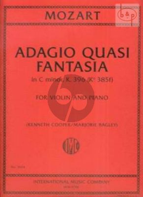 Adagio quasi Fantasia c-minor KV 396