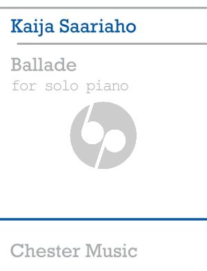 Saariaho Ballade Piano solo