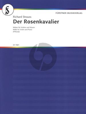 Strauss Der Rosenkavalier Walzer Op.59 Violin and Piano (arr. Vasa Prihoda)