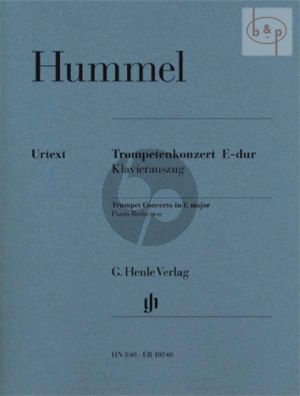Concerto E-major Trumpet-Orchestra (piano red.) ((Trp. in E-Eb-Bb))