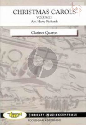 Christmas Carols Vol.1 (4 Clar.[Bb]) [Eb Clar./Eb Alto Clar./Bb Bass Clar.[opt.])