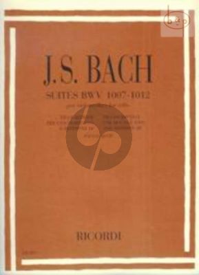 6 Suites BWV 1007 - 1012