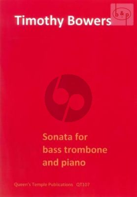 Bowers Sonata Bass Trombone and Piano