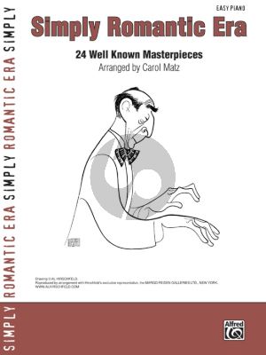 Album Simply Romantic Era (24 Wellknown Masterpieces) for Easy Piano (arr. Carol Matz)