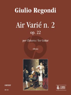 Regondi Air Varie No. 2 Op. 22 Guitar (edited by Fabio Rizza)