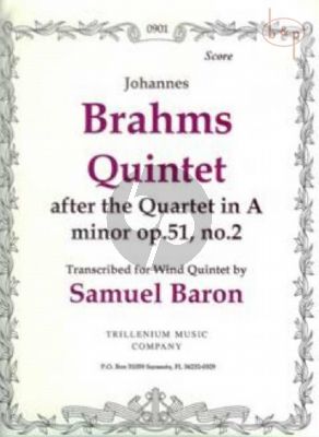 Quintet (after Quartet A-major Op.51 No.2)