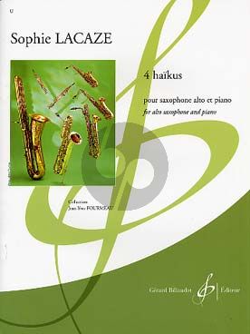 Lacaze 4 Haikus Alto Sax.-Piano