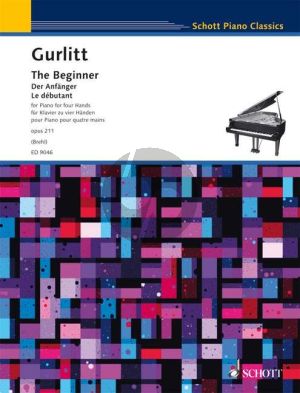 Gurlitt Der Anfänger - The Beginner Op. 211 Piano 4 hds (edited by A.K.Brehl)