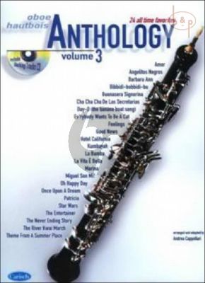 Anthology for Oboe Vol.3 (24 All Time Favorites) (Bk-Cd)