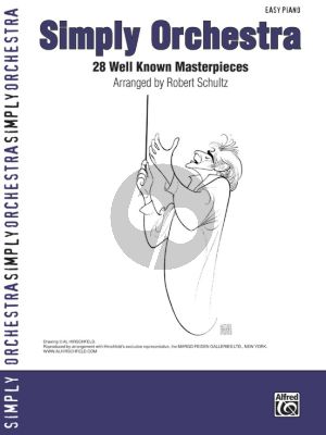 Album Simply Orchestra - 28 Well Known Masterpieces for Easy Piano (Arranged by Robert Schultz)