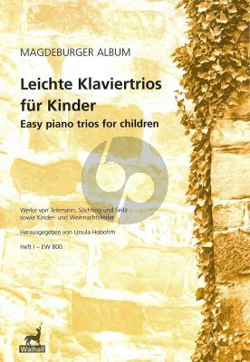 Leichte Klaviertrios fur Kinder Vol.1 (Score/Parts) (edited by Ursula Hobohm)