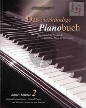 Vierhandiges Pianobuch Vol.2 (Original Pieces from Nicholas Carlton to Jean Francaix)
