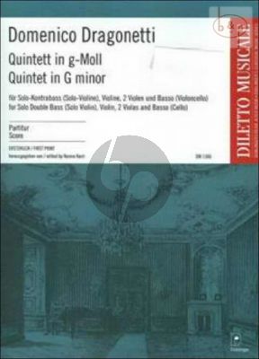 Quintet g-minor (Double Bass[solo][Vi.]-Vi.- 2 Va.-Basso[Vc.])