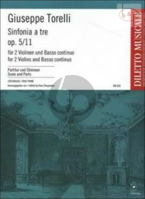 Sinfonia a tre e-moll Op.5 No.11