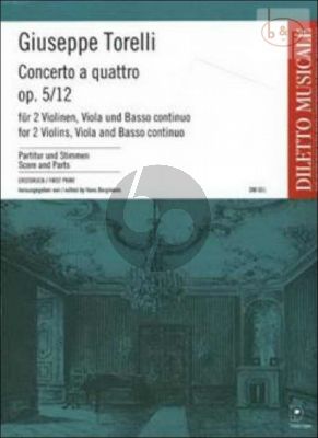 Concerto a quattro G-dur Op.5 No.12 2 Vi.-Va.-Bc