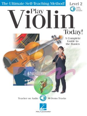 Play Violin Today! Level 2 (A Complete Guide to the Basics) (Book with Audio online)