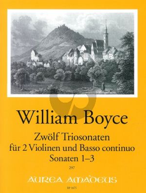 Boyce 12 Triosonaten Vol.1 No.1 - 3 2 Violinen und Bc (Part./Stimmen) (Harry Joelson)