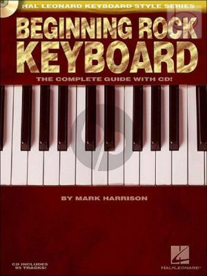 Harrison Beginning Rock Keyboard (Book with Audio online)