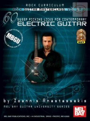 60 Sweep Picking Licks for the Contemporary Electric Guitar