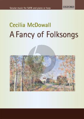 McDowall A Fancy of Folksongs for SATB-Piano or Harp Vocal Score