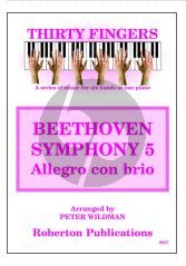 Wildman 30 Fingers Beethoven Allegro con brio from SYMPHONY 5