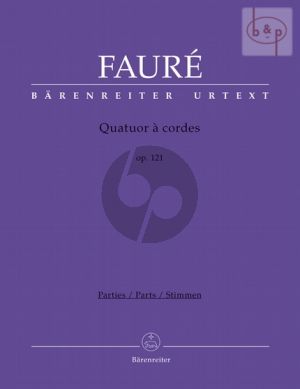 Quatuor a Cordes Op.121 (Parts)