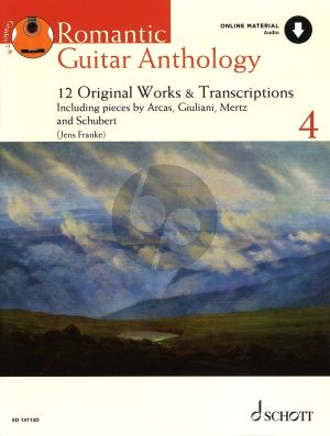 Romantic Guitar Anthology Vol.4 Bk-Audio Online (12 Original Works and Transcriptions) (edited by Jens Franke)