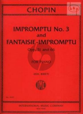 Impromptu Op.51 & Fantaisie-Impromptu Op.66