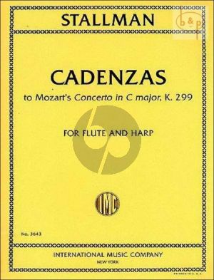 Cadenzas to Mozart's Concerto KV 299 for Flute and Harp