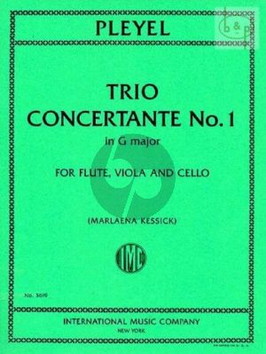 Trio Concertante No.1 G-major (Fl.-Va.-Vc.)