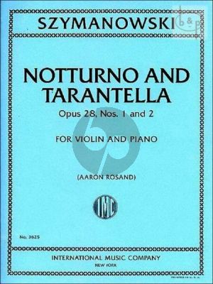 Notturno and Tarantella Op.28 No.1 - 2
