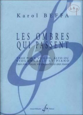 Les Ombres qui Passent (Vi.-Va.[Vc.]-Piano) (Score/Parts)